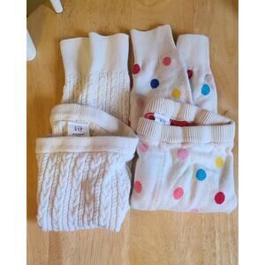 baby Gap Footless tights knit leggings lot size 6-12m 6m 12m